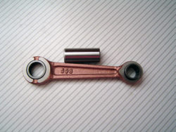 Drijfstang compleet 12mm biggend 14 mm